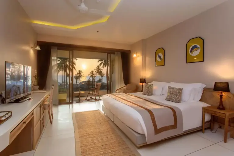 Habitación frente a la playa de Devasom Khao Lak Beach Resort & Villas