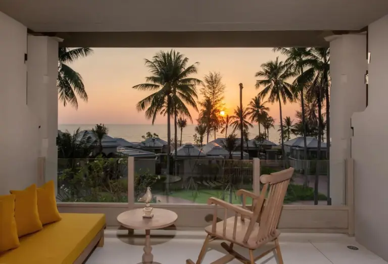 Devasom Khao Lak Beach Resort & Villas Sonnenuntergangsblick