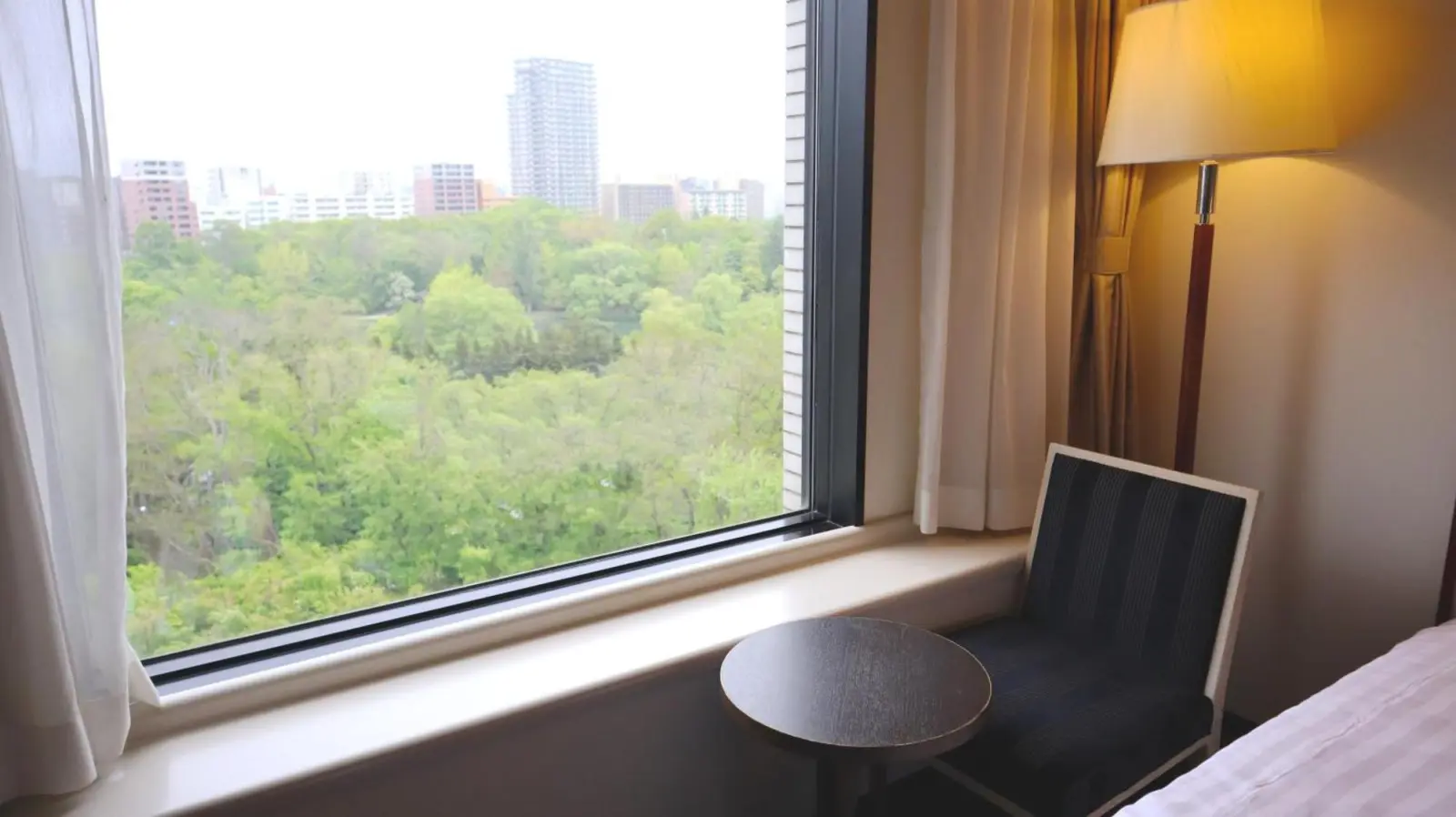 View from Premier Hotel Nakajima Park Sapporo room