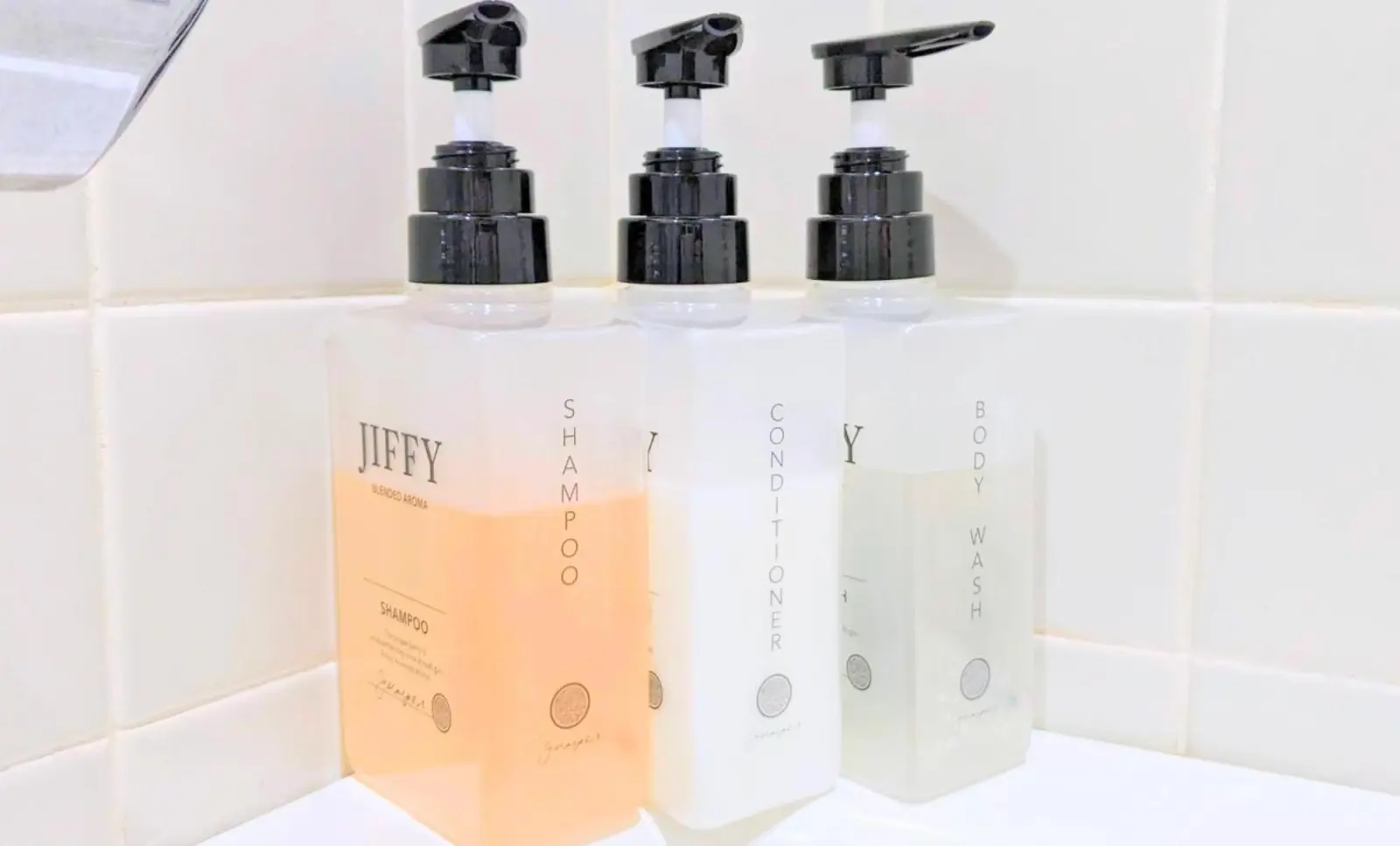 Shampoo and conditioner at Premier Hotel Nakajima Park Sapporo